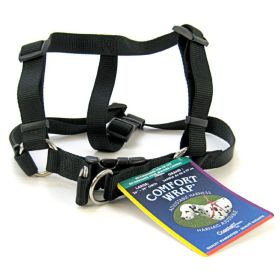 Tuff Collar Comfort Wrap Nylon Adjustable Harness Black