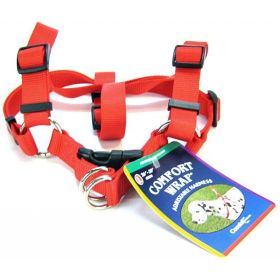 Tuff Collar Comfort Wrap Nylon Adjustable Harness Red