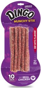 Dingo Muchy Stix Chicken & Munchy Rawhide Chew