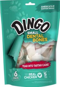 Dingo Dental Bone Chicken & Rawhide Dental Chew