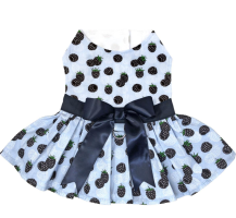 Blackberries Dog Dress with Matching Leash