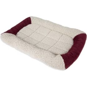 Aspen Pet Self Warming Bolster Kennel Mat (size: X-Small)