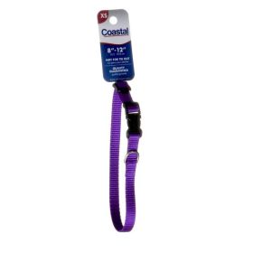 Tuff Collar Nylon Adjustable Collar (Color: Purple)